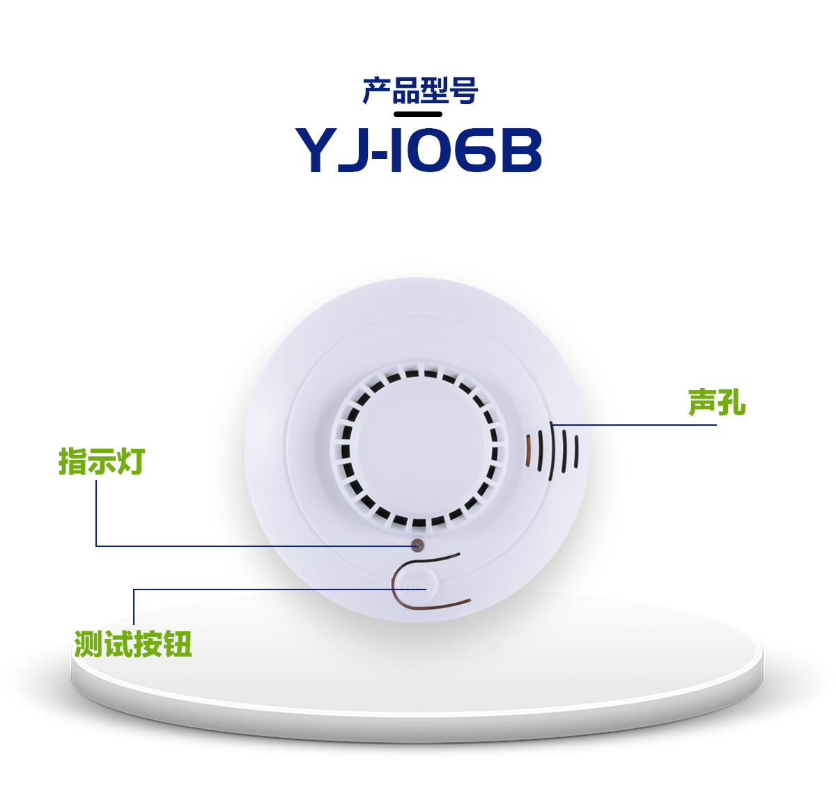 烟雾报警器系列 YJ-106B