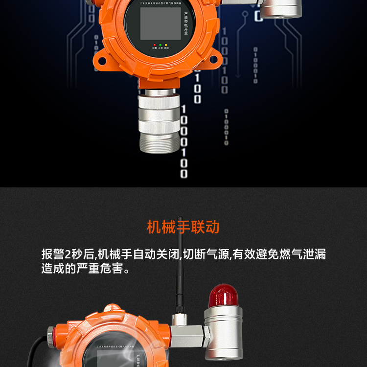 工业及商业用途点型可燃气体探测GTY-YJ-621-NB