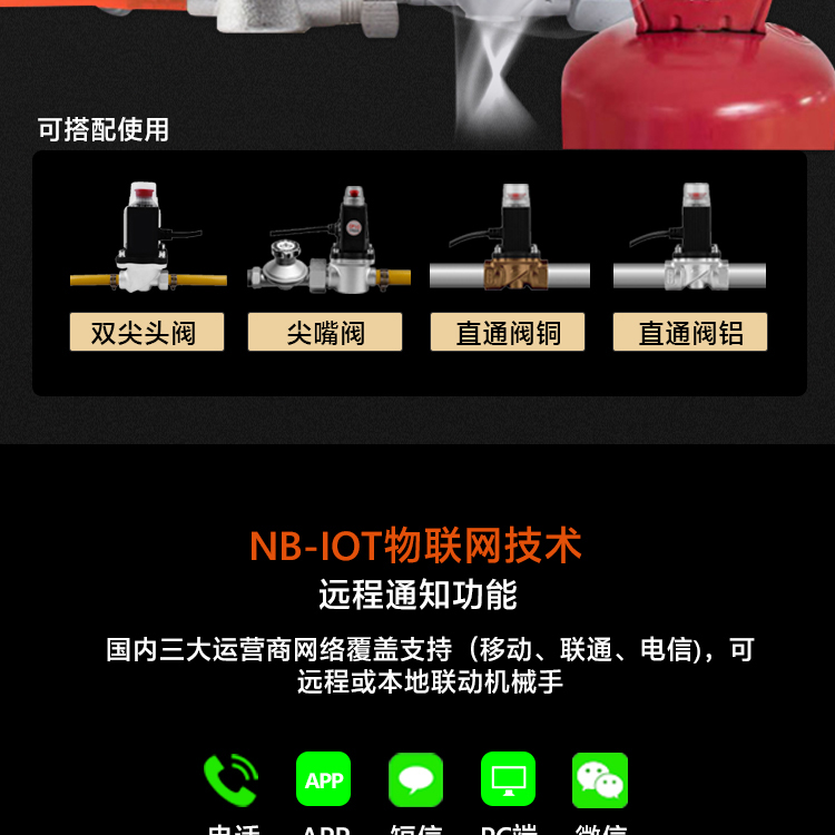 工业及商业用途点型可燃气体探测GTY-YJ-621-NB